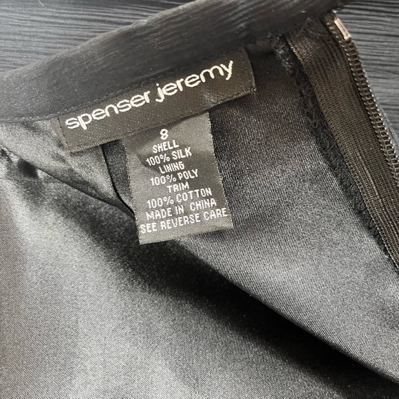 Spenser Jeremy Black Semi Sheer Maxie Skirt with Palettes Disc | Size: 8 - Picture 4 of 8